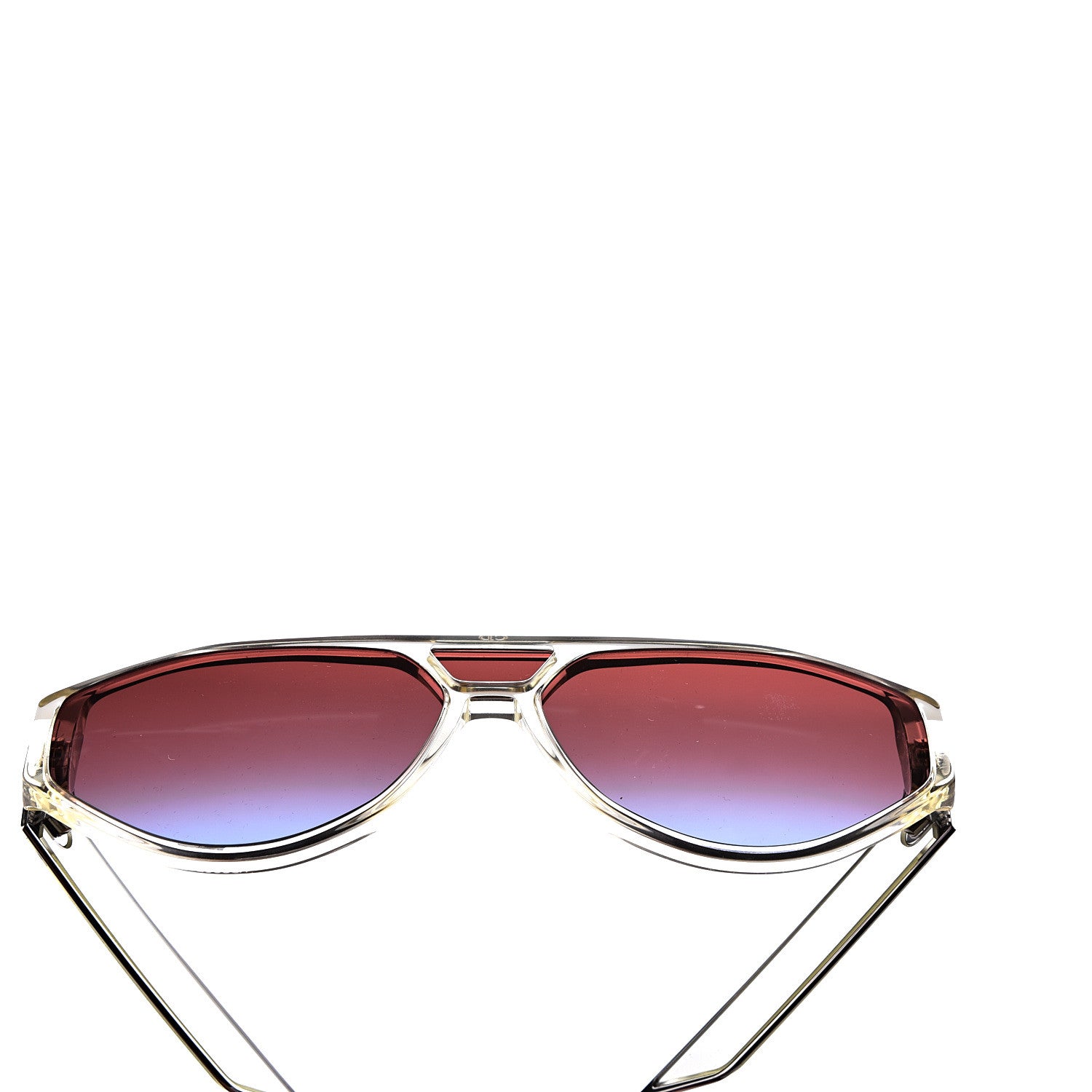 Christian Dior Clan 1 Aviator Sunglasses Pink 8 of 10