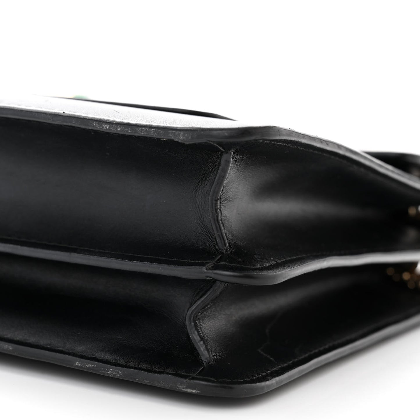 Calfskin Serpenti Forever Crossbody Bag Black