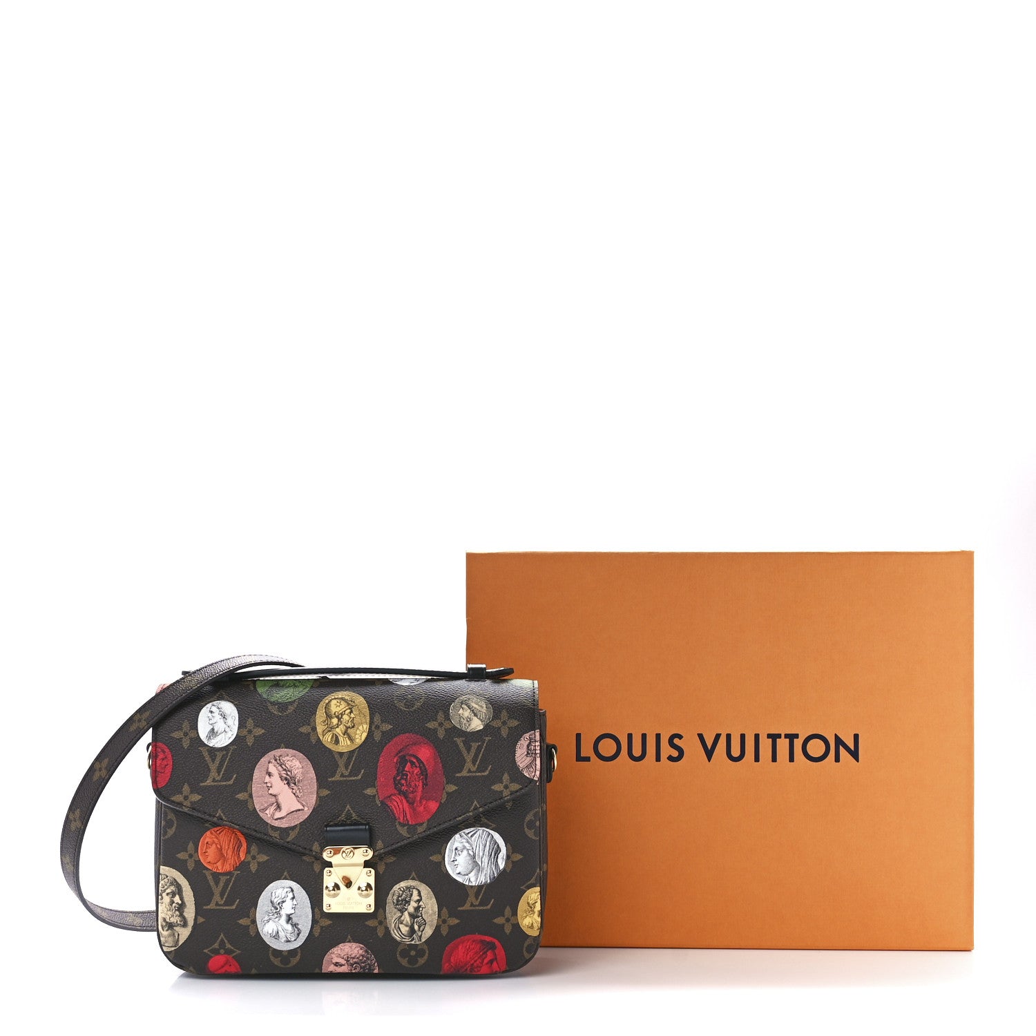 Louis Vuitton X FORNASETTI Monogram Cameo Pochette Metis 13 of 13