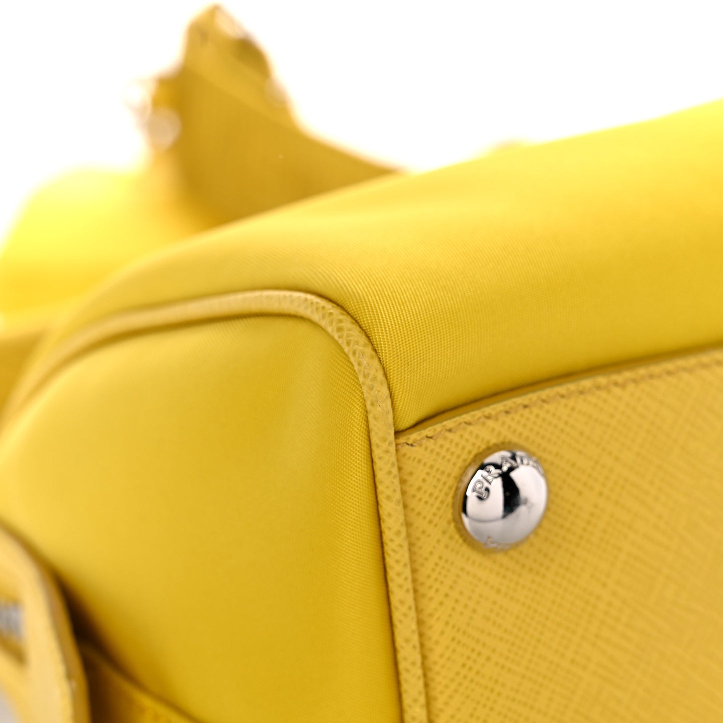 Nylon Re-Edition Shoulder Bag Giallo