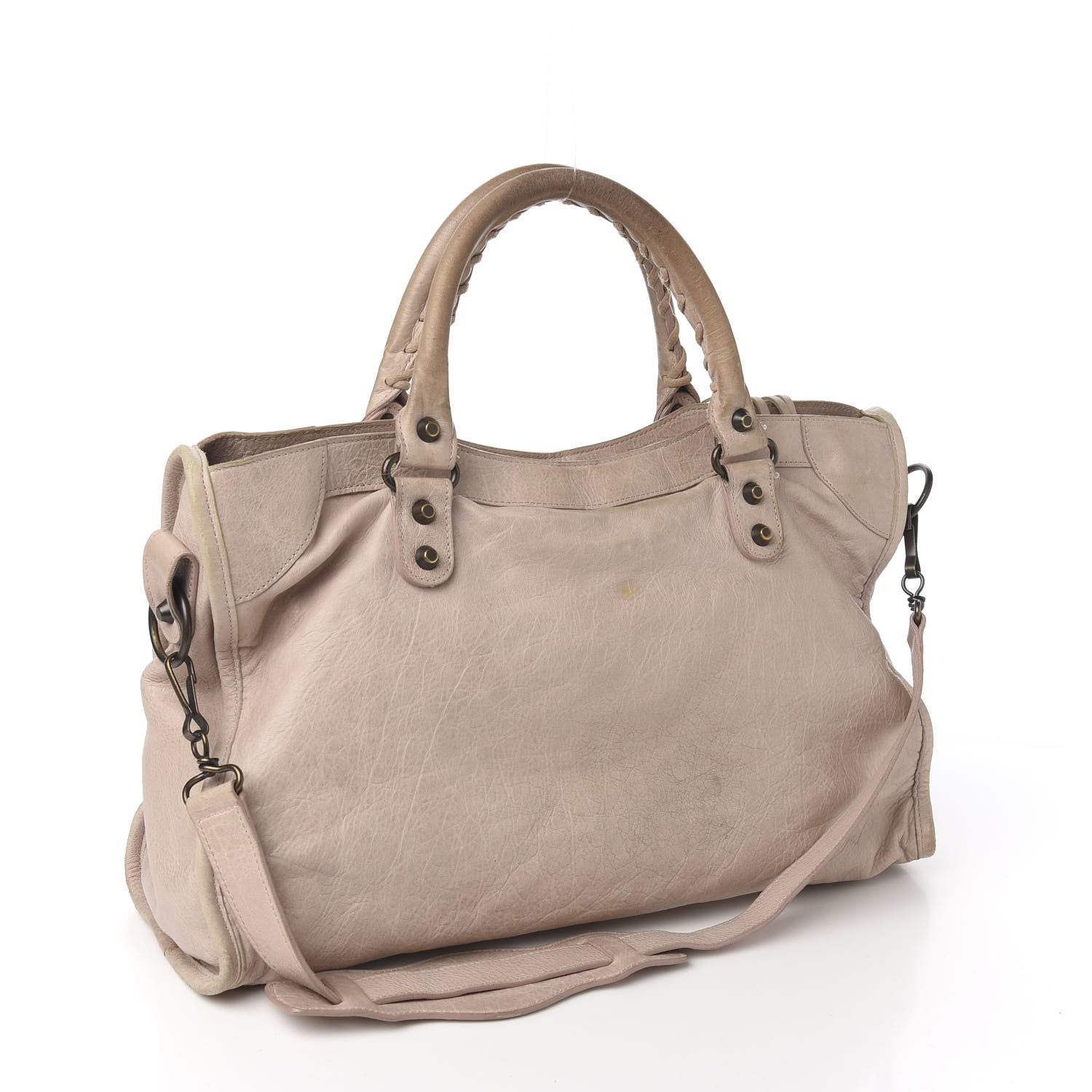 Balenciaga Agneau Classic Hardware City Bois De Rose 2 of 16