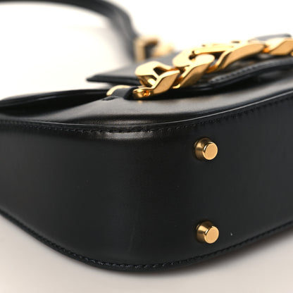 Valentino Garavani Calfskin Small Vlogo Chain Shoulder Bag Black 7 of 8