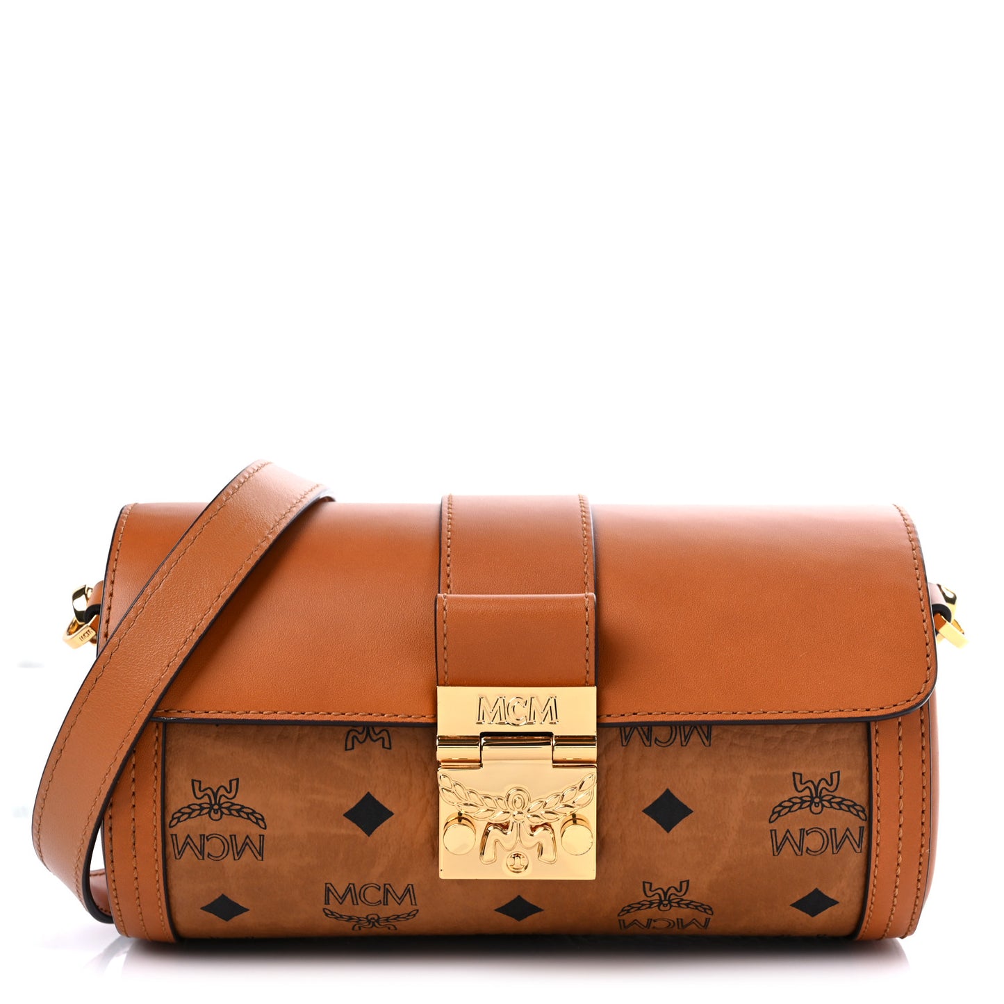 Visetos Small Tracy Crossbody Bag Cognac