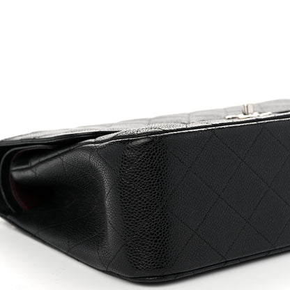 Chanel Caviar Quilted Jumbo Double Flap Black 9 of 11
