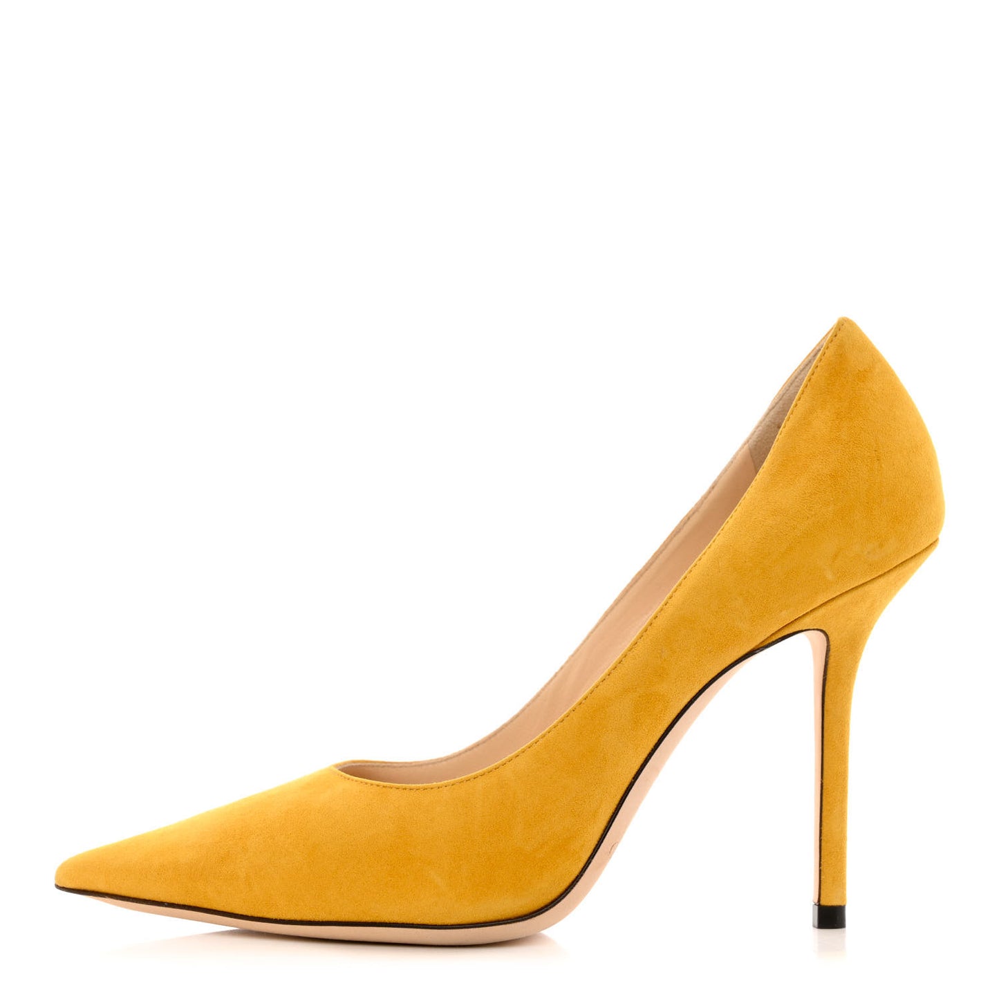 Suede Romy 85 Pumps 36 Yellow