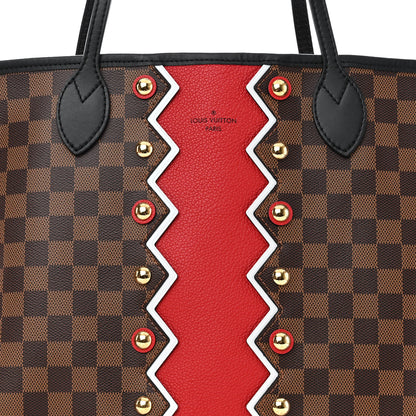 Louis Vuitton Damier Ebene Karakoram Neverfull MM 8 of 11