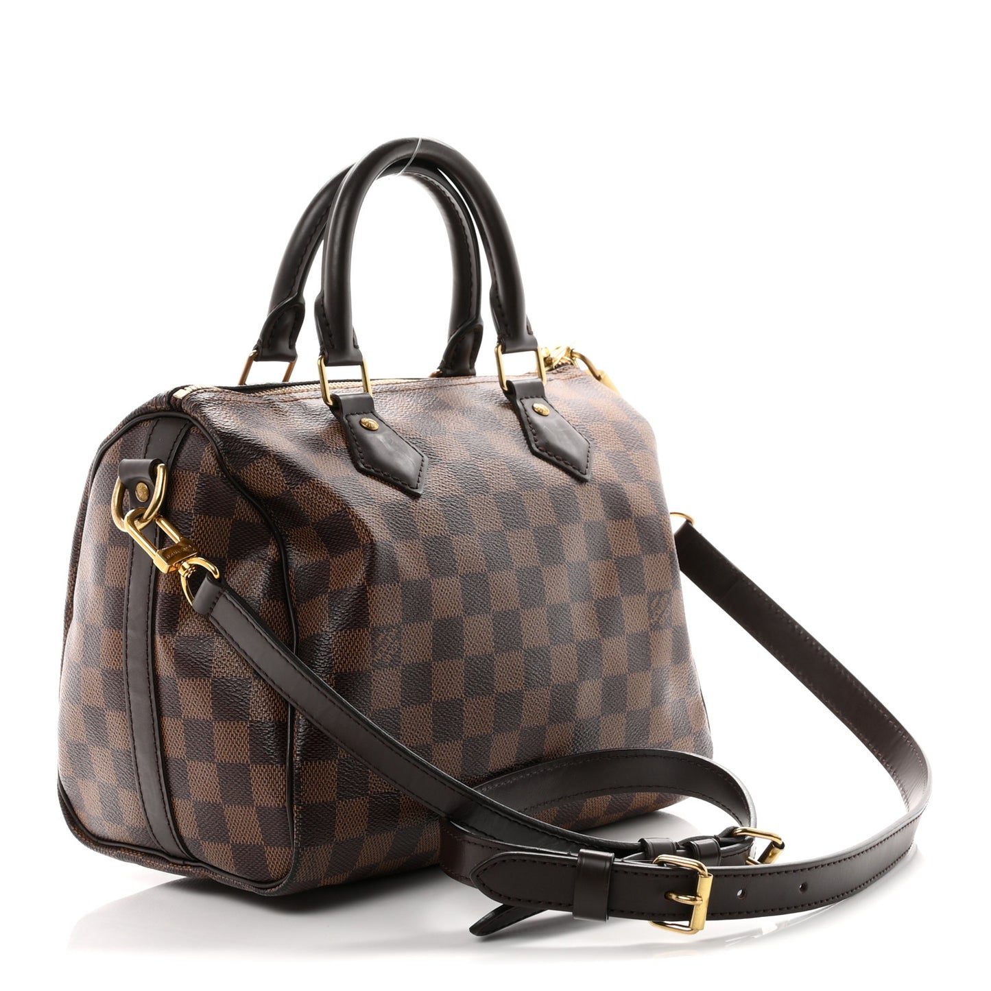 Damier Ebene Speedy Bandouliere 25