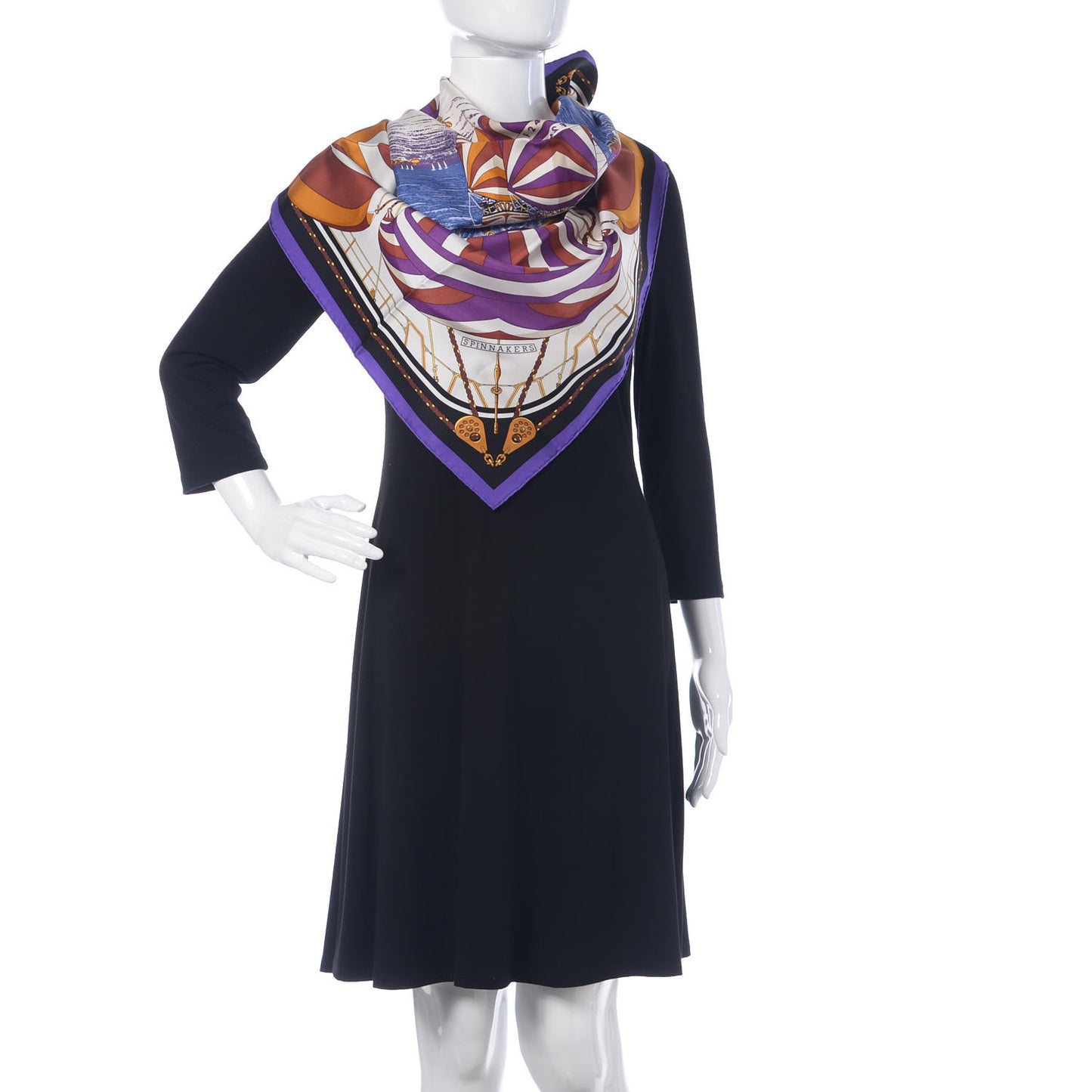 Silk Spinnakers Scarf 90