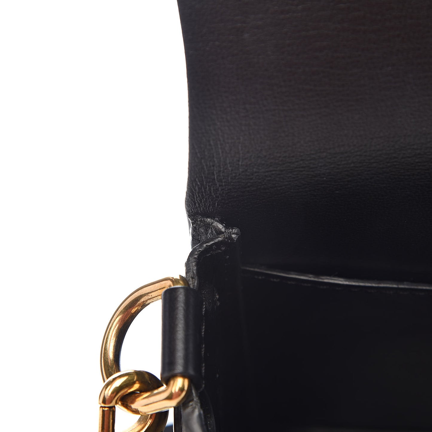 Supple Bridle Square Satchel Black