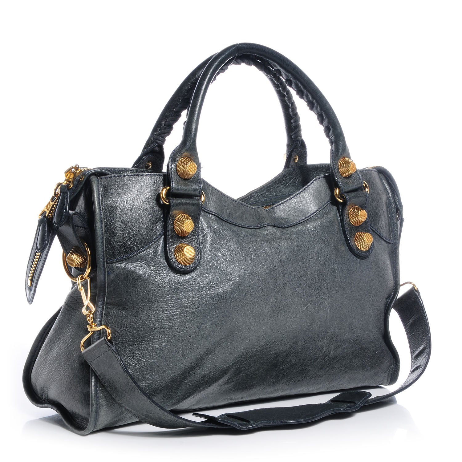 Balenciaga Agneau Giant 21 Gold Hardware City Anthracite 3 of 12