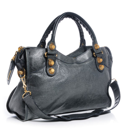 Balenciaga Agneau Giant 21 Gold Hardware City Anthracite 3 of 12