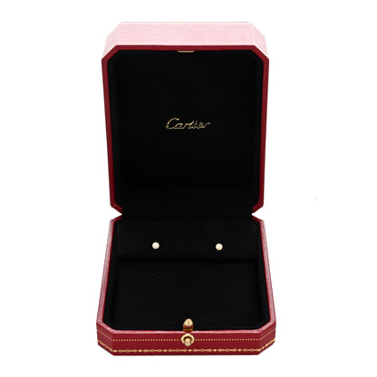 Cartier 18K Yellow Gold Diamond XS D'Amour Earrings 5 of 5