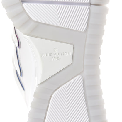Louis Vuitton Calfskin Zig Zag Sneaker 7.5 White 10 of 10
