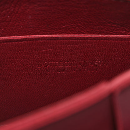 Bottega Veneta Lambskin Maxi Intrecciato Extra Mini Cassette Crossbody Bag Barolo 6 of 9