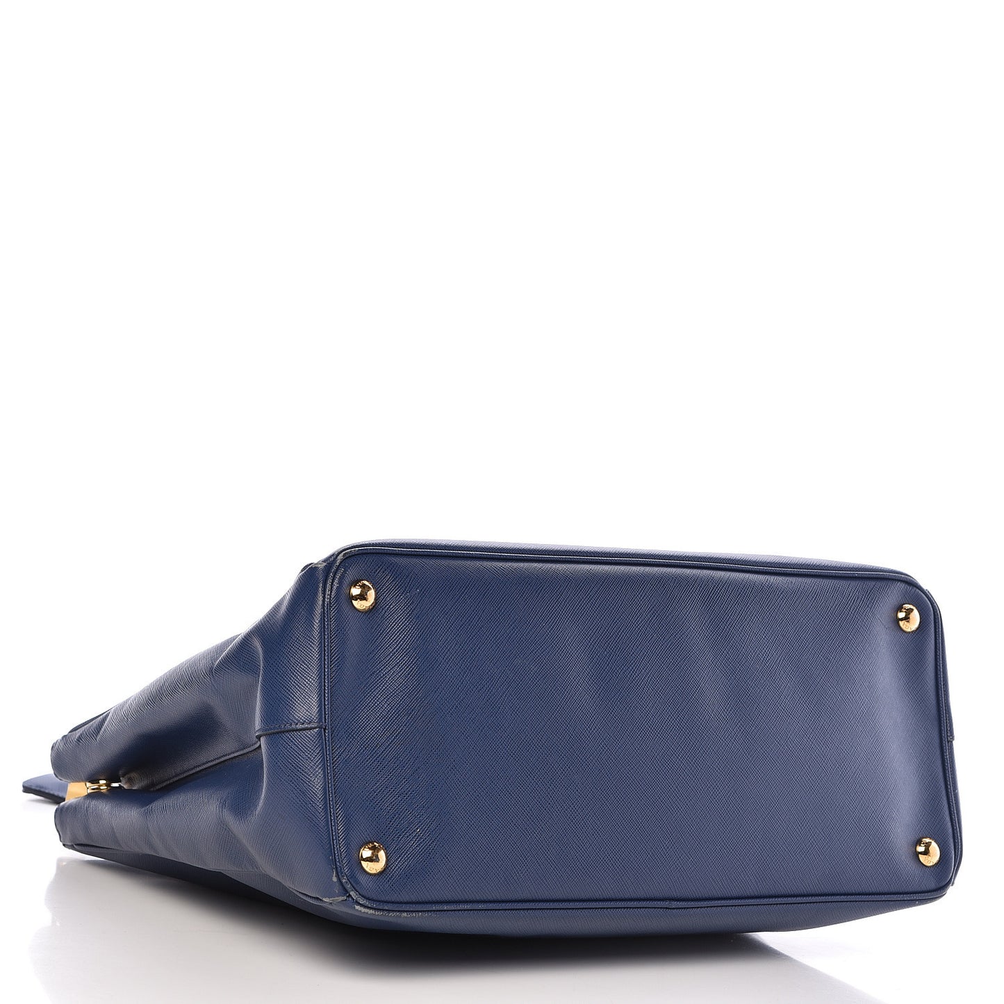 Saffiano Large Galleria Double Zip Tote Bluette