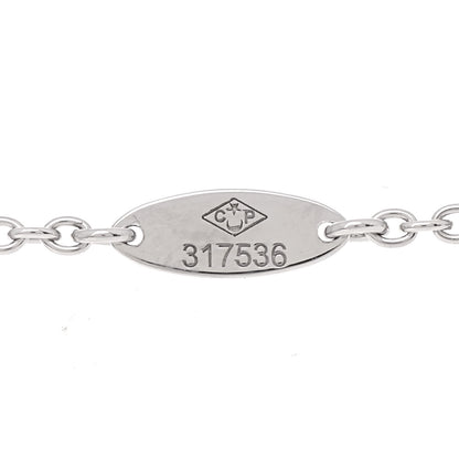 Christian Dior 18K White Gold Diamond Mother of Pearl Rose Des Vents Bracelet 6 of 7