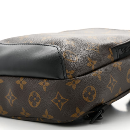 Louis Vuitton Monogram Macassar Avenue Sling Bag 9 of 10