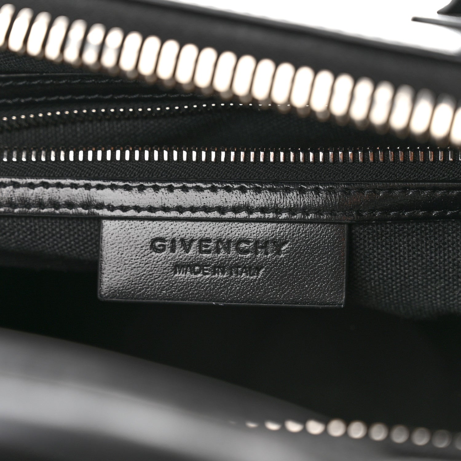 Givenchy Shiny Lord Calfskin Small Antigona Black 6 of 14