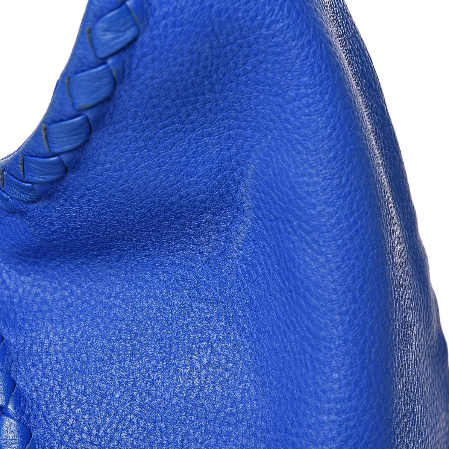 Bottega Veneta Cervo Deerskin Large Hobo Signal Blue 13 of 14