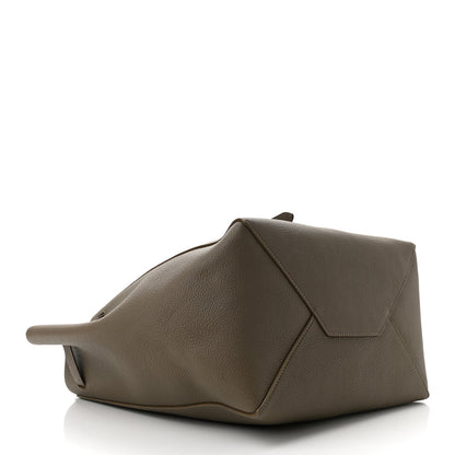 Celine Soft Grained Calfskin Small Belt Cabas Phantom Taupe 4 of 11
