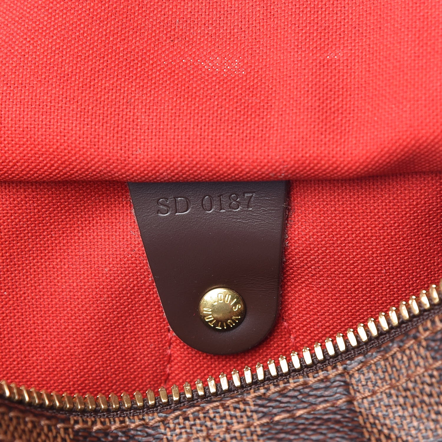 Louis Vuitton Damier Ebene Speedy Bandouliere 30 8 of 15