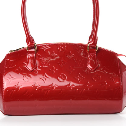 Louis Vuitton Vernis Sherwood PM Pomme D'Amour 8 of 10