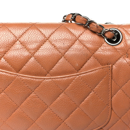 Chanel Caviar Quilted Mini Rectangular Flap Light Brown 13 of 15