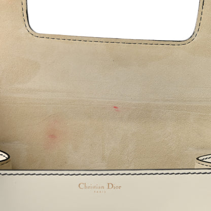 Christian Dior Smooth Calfskin Dio(r)evolution Flap Clutch Off White 7 of 12
