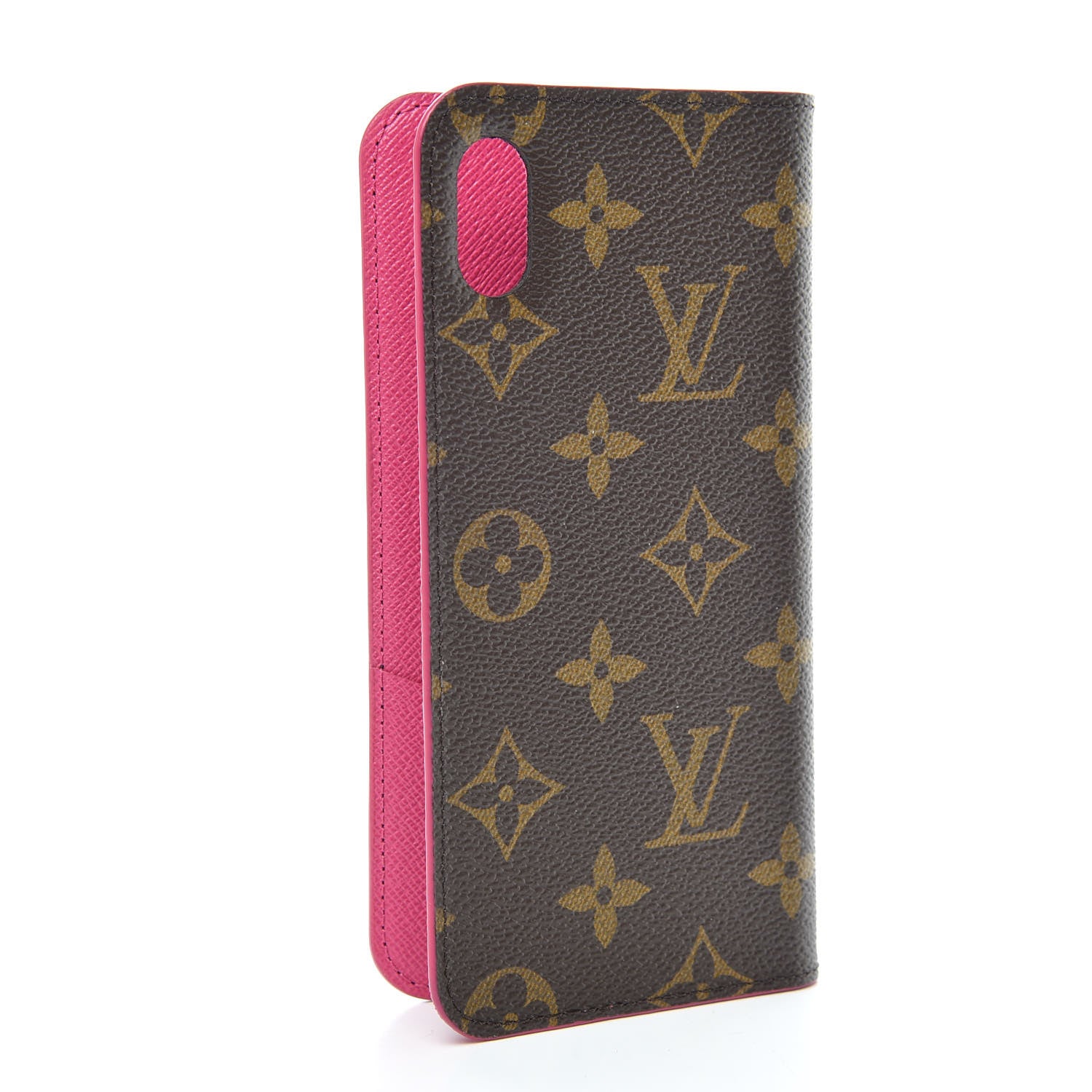 Louis Vuitton Monogram iPhone XS Max Folio Case Rose Pop 3 of 9