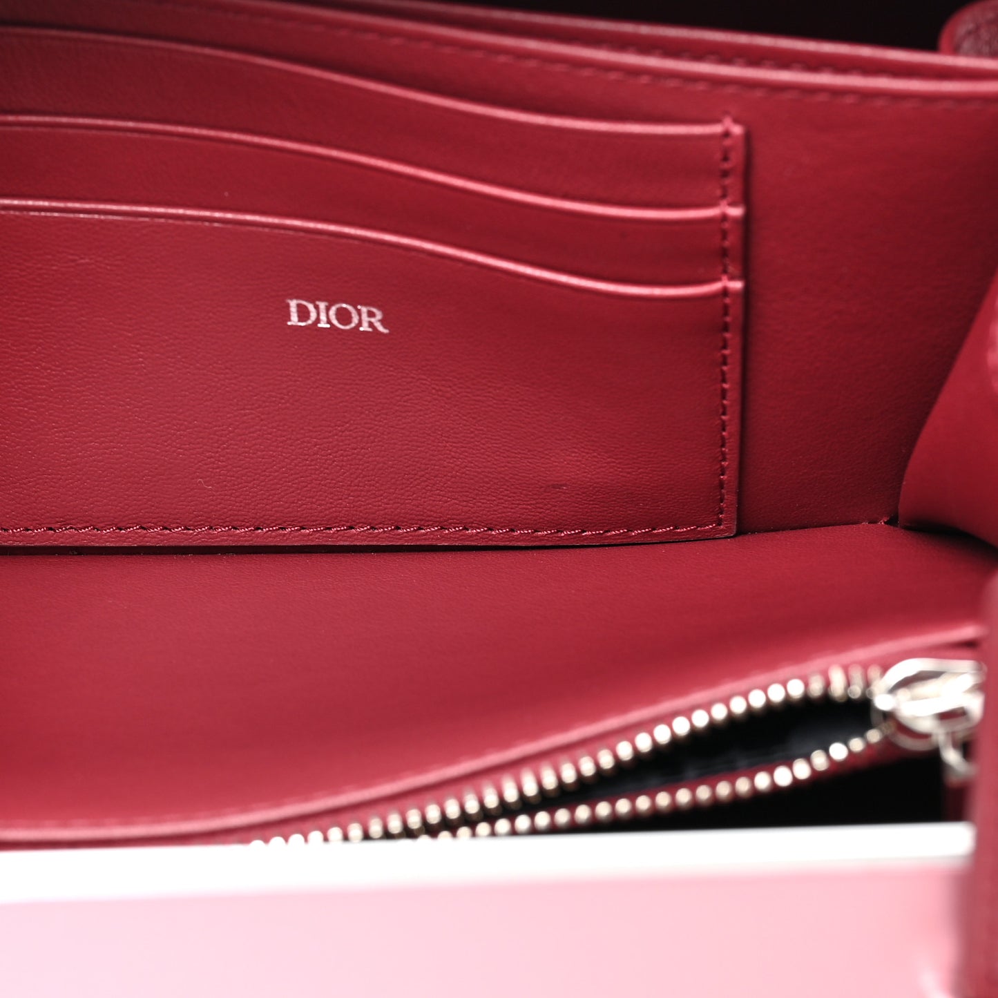CHRISTIAN DIOR X RIMOWA Aluminum Personal Clutch On Strap Rose