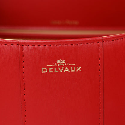 Delvaux Box Calfskin Mini Brillant Satchel Red 8 of 11