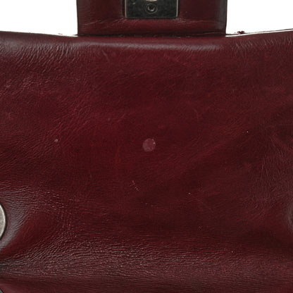 Chanel Glazed Calfskin Quilted Small Salzburg Backpack Burgundy 15 of 15