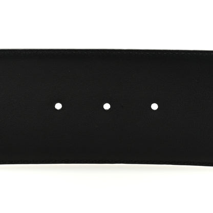 Chanel Calfskin Resin Gabrielle CC Logo Belt 85 34 Black 4 of 4