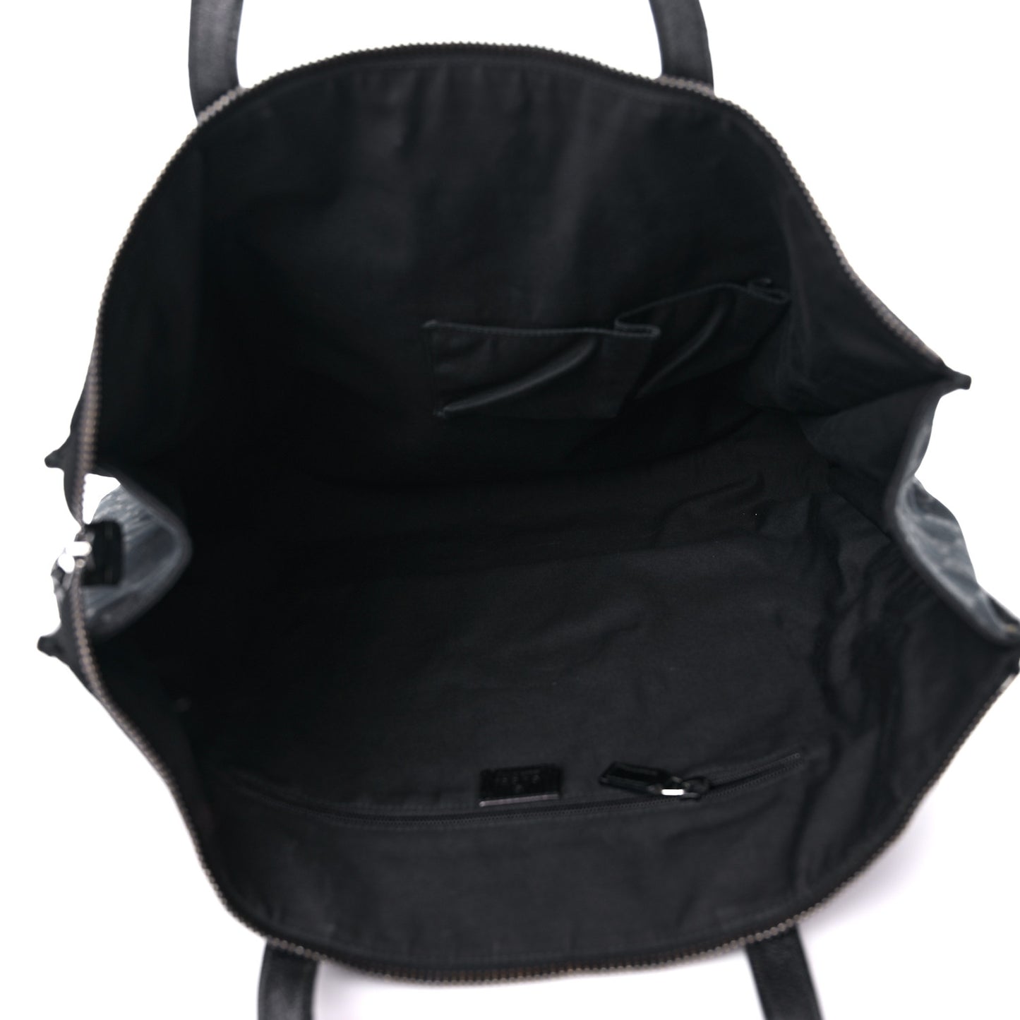 Monogram Large Tote Black