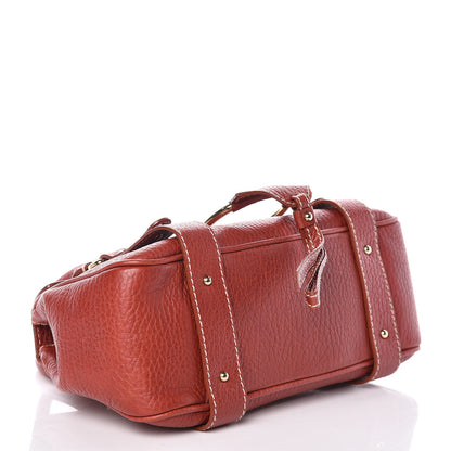 Dolce & Gabbana Calfskin Satchel Red 4 of 14