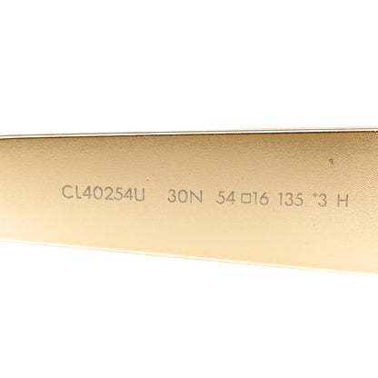 Celine Metal Triomphe 02 Sunglasses CL40254U Gold Green 6 of 7