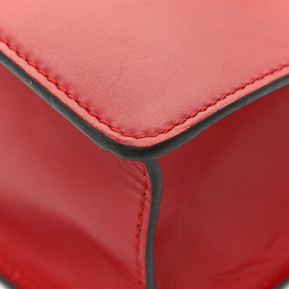 Gucci Calfskin Small Sylvie Shoulder Bag Hibiscus Red 19 of 24
