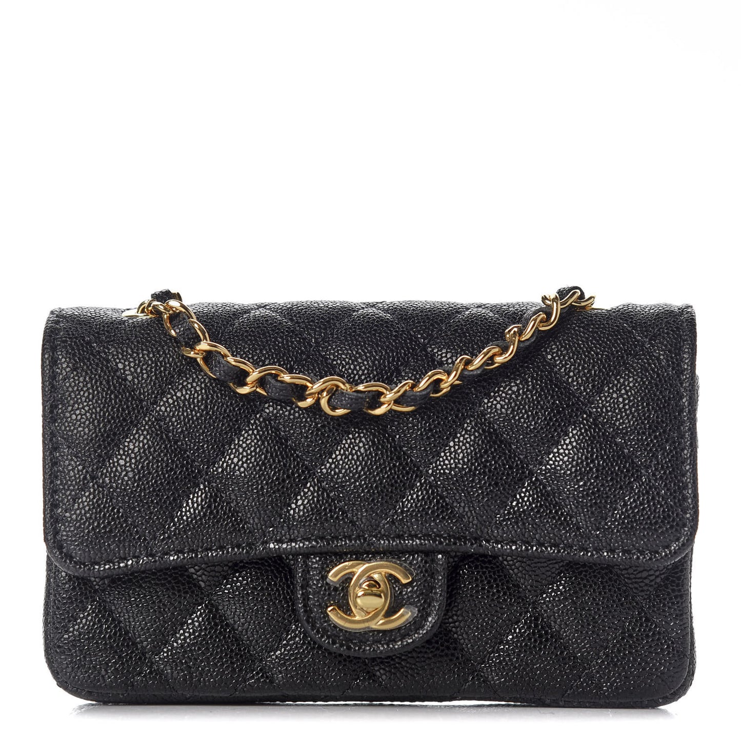 Lambskin Calfskin Tweed Success Story Set of 4 Minis Bags Black