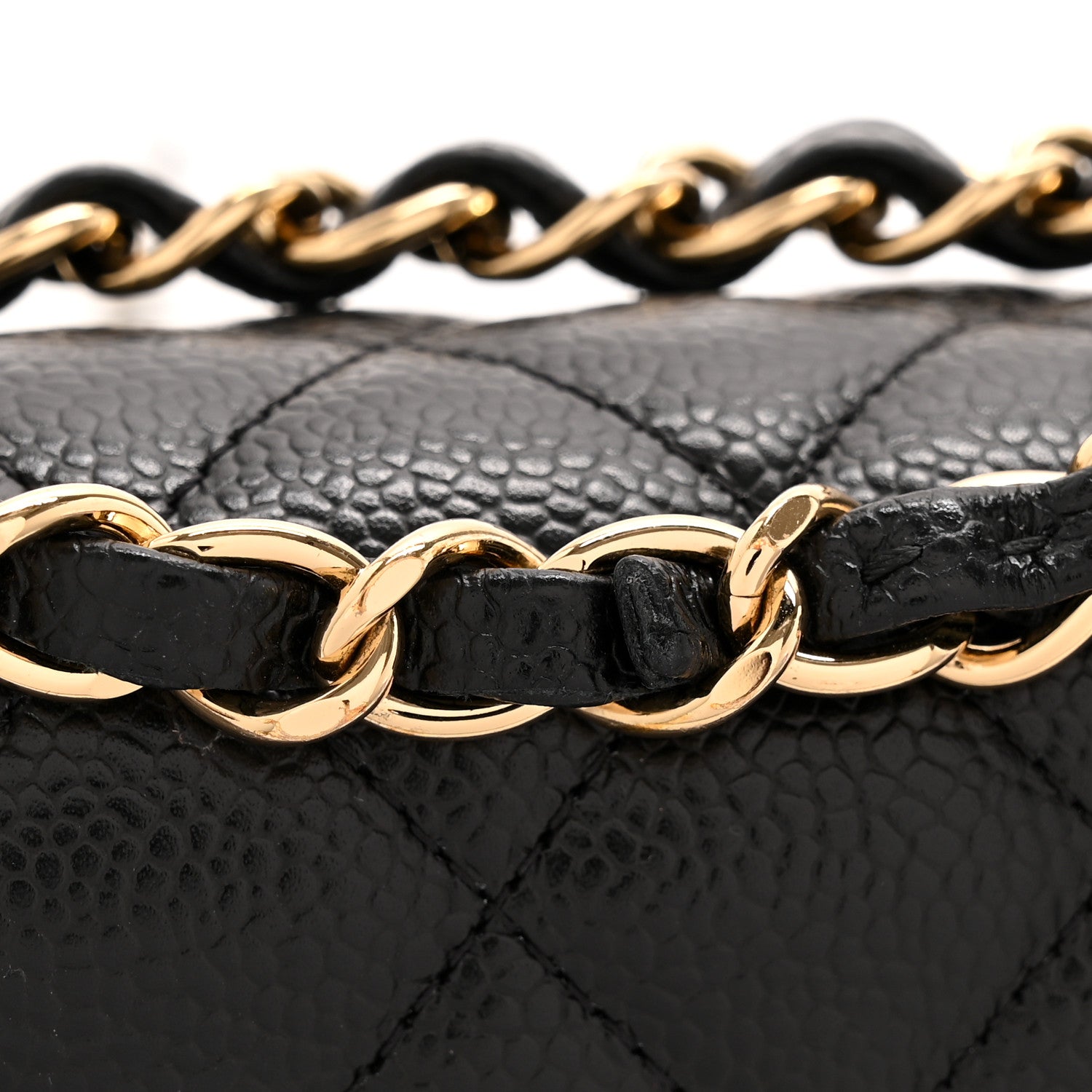 Chanel Caviar Quilted Medium Double Flap Black 13 of 13