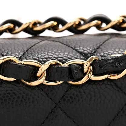 Chanel Caviar Quilted Medium Double Flap Black 13 of 13