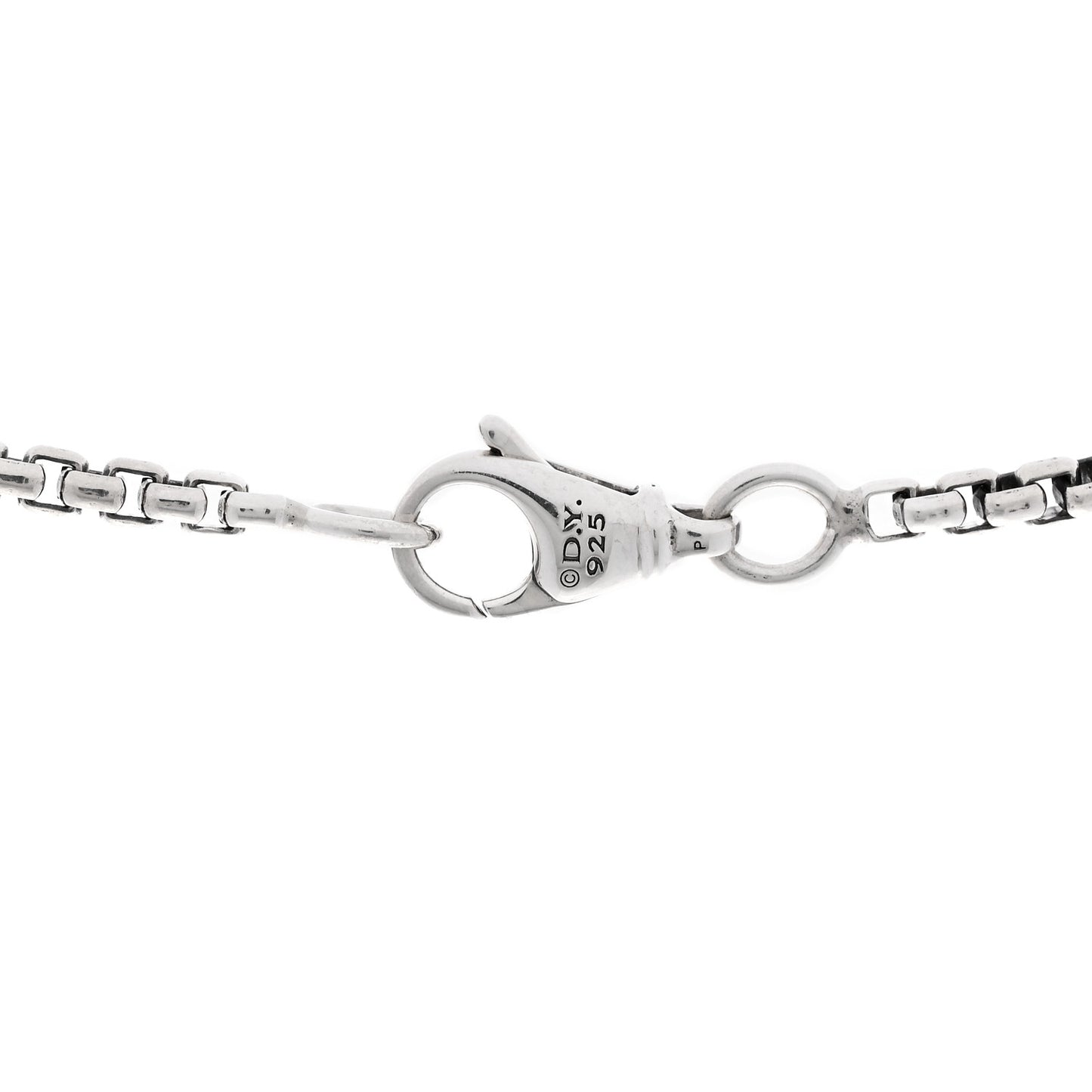 Sterling Silver 2.7mm Small Box Chain Necklace 22"