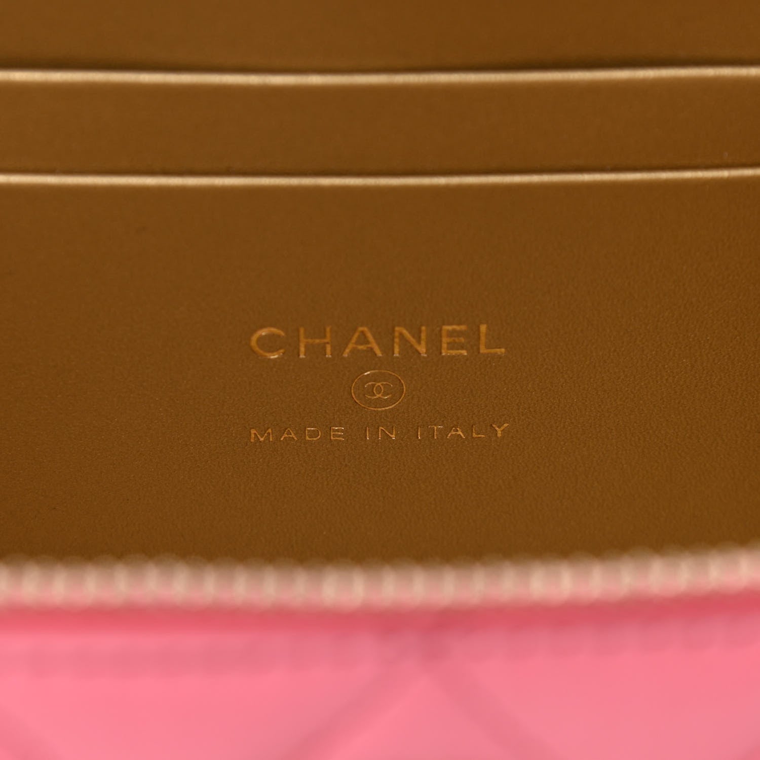 Chanel Lambskin Quilted Small Pearl Crush Vanity Case With Chain Pink 6 of 14