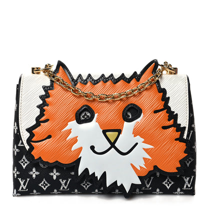 Louis Vuitton Epi Catogram Cat Bag Orange Black 1 of 10