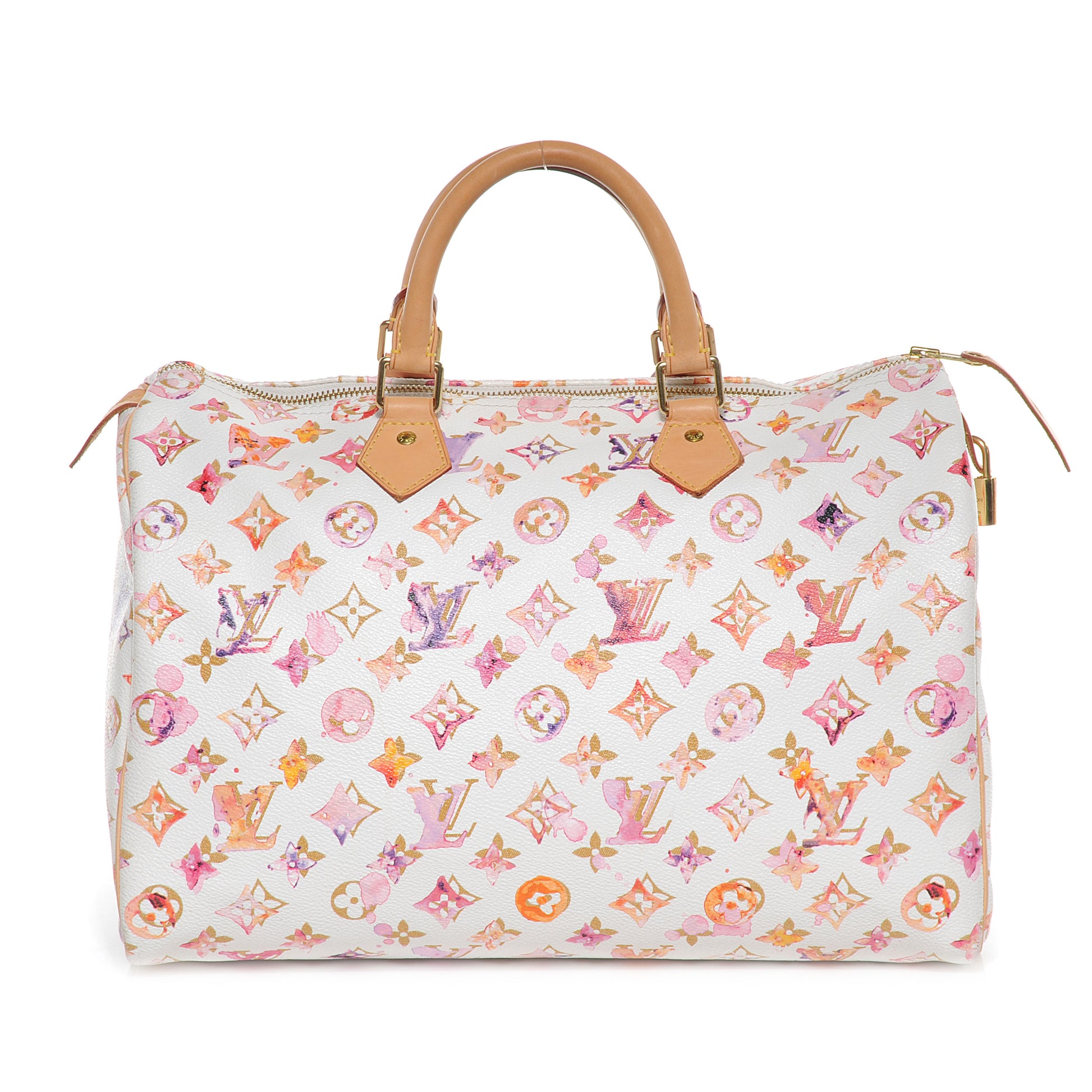 Louis Vuitton Watercolor Aquarelle Speedy 35 White 1 of 7