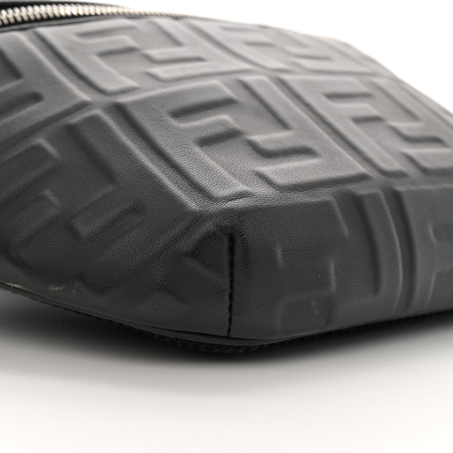 Nappa FF 1974 Embossed Belt Bag Black