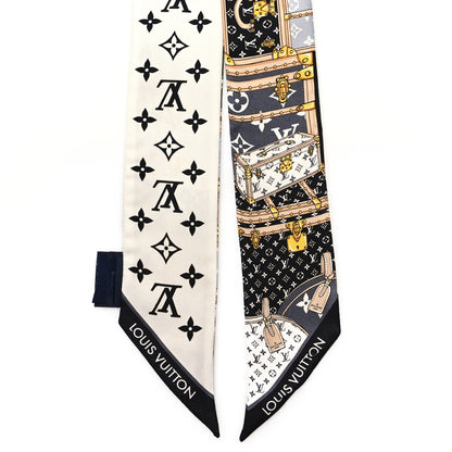Louis Vuitton Silk Monogram Let's Go BB Bandeau Black 2 of 3