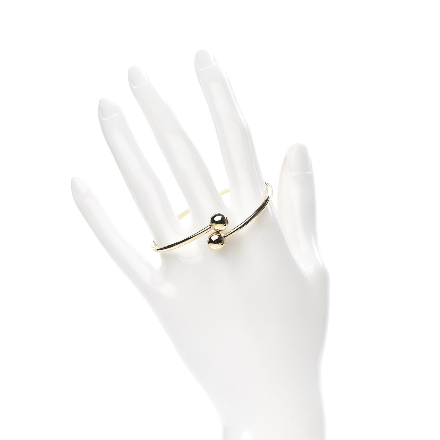 18K Yellow Gold 8mm HardWear Ball Bypass Bracelet
