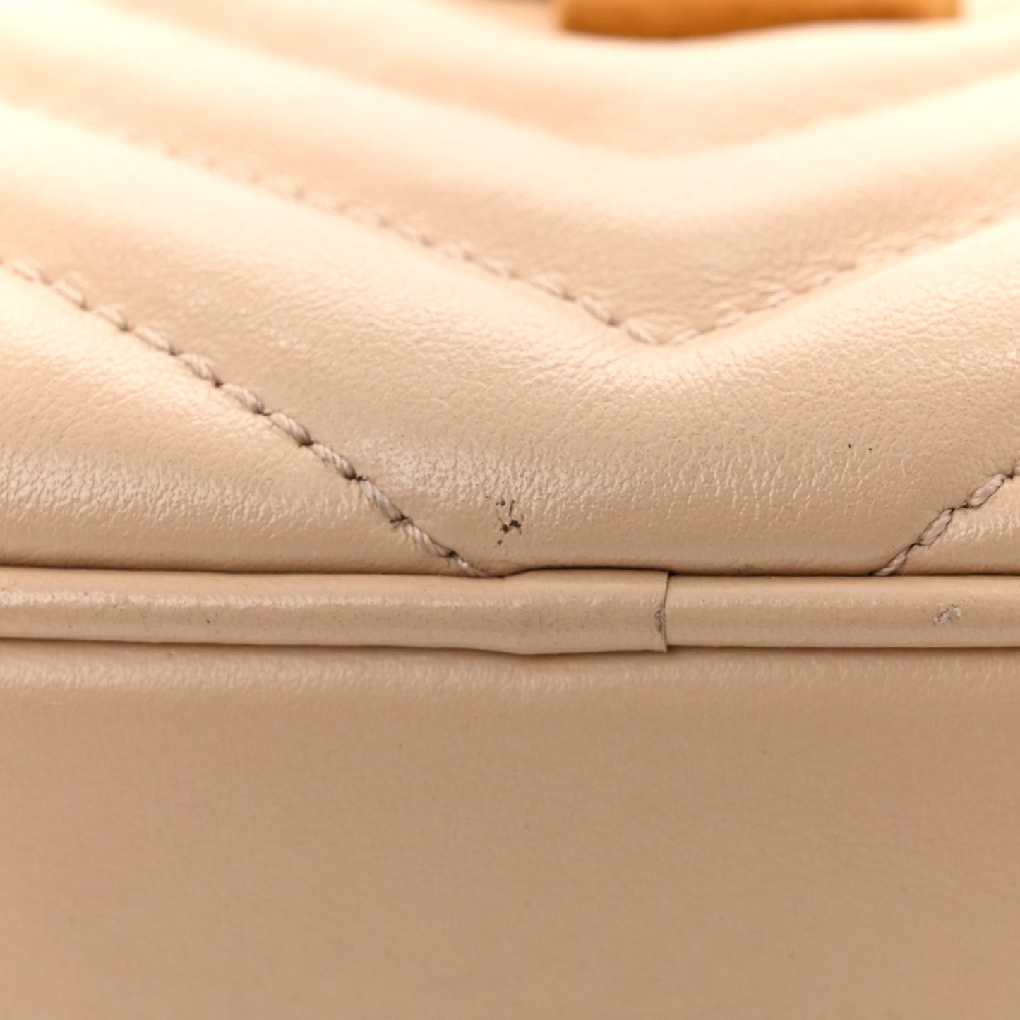 Calfskin Matelasse Monogram Lou Camera Bag Dark Beige