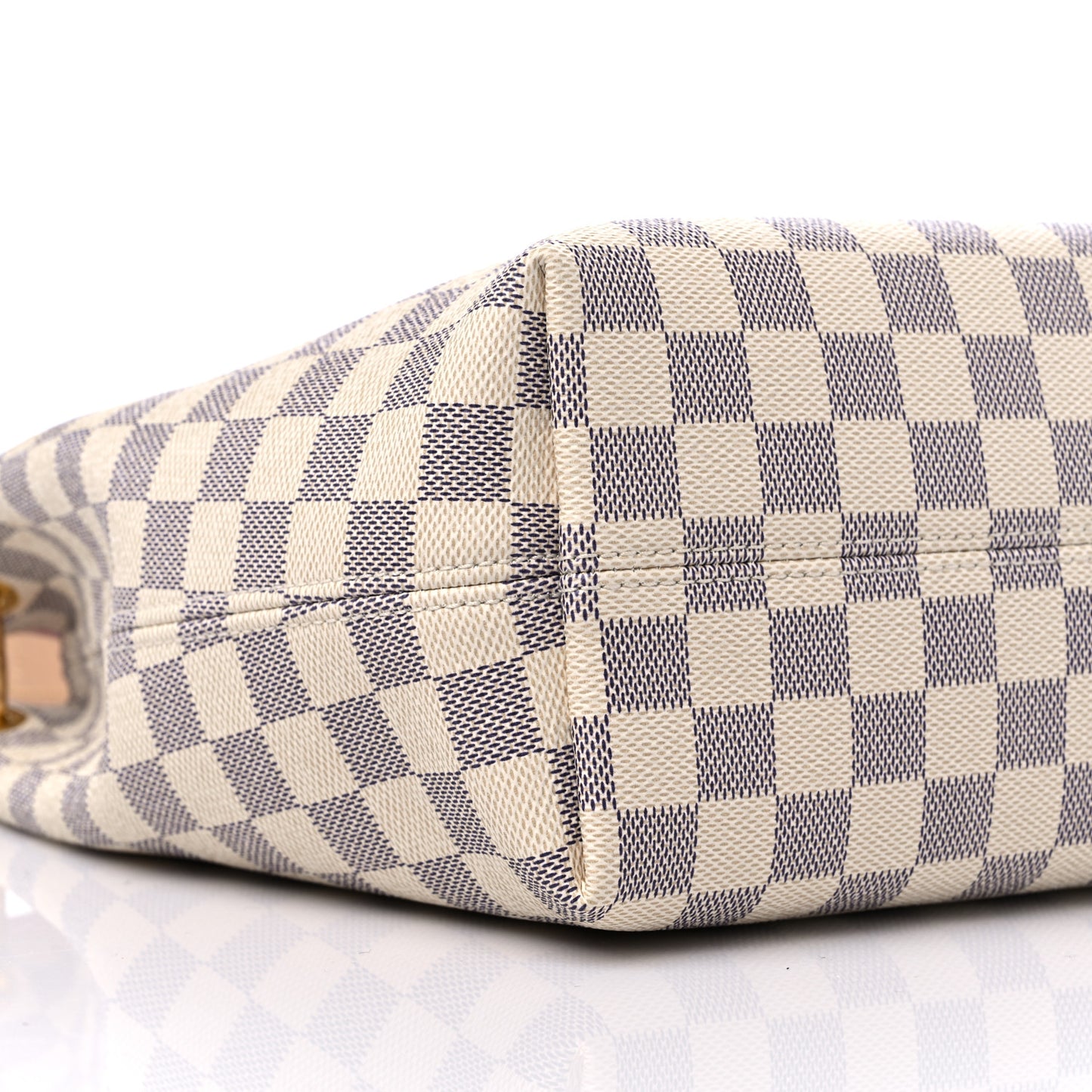 Damier Azur Graceful PM Rose Ballerine