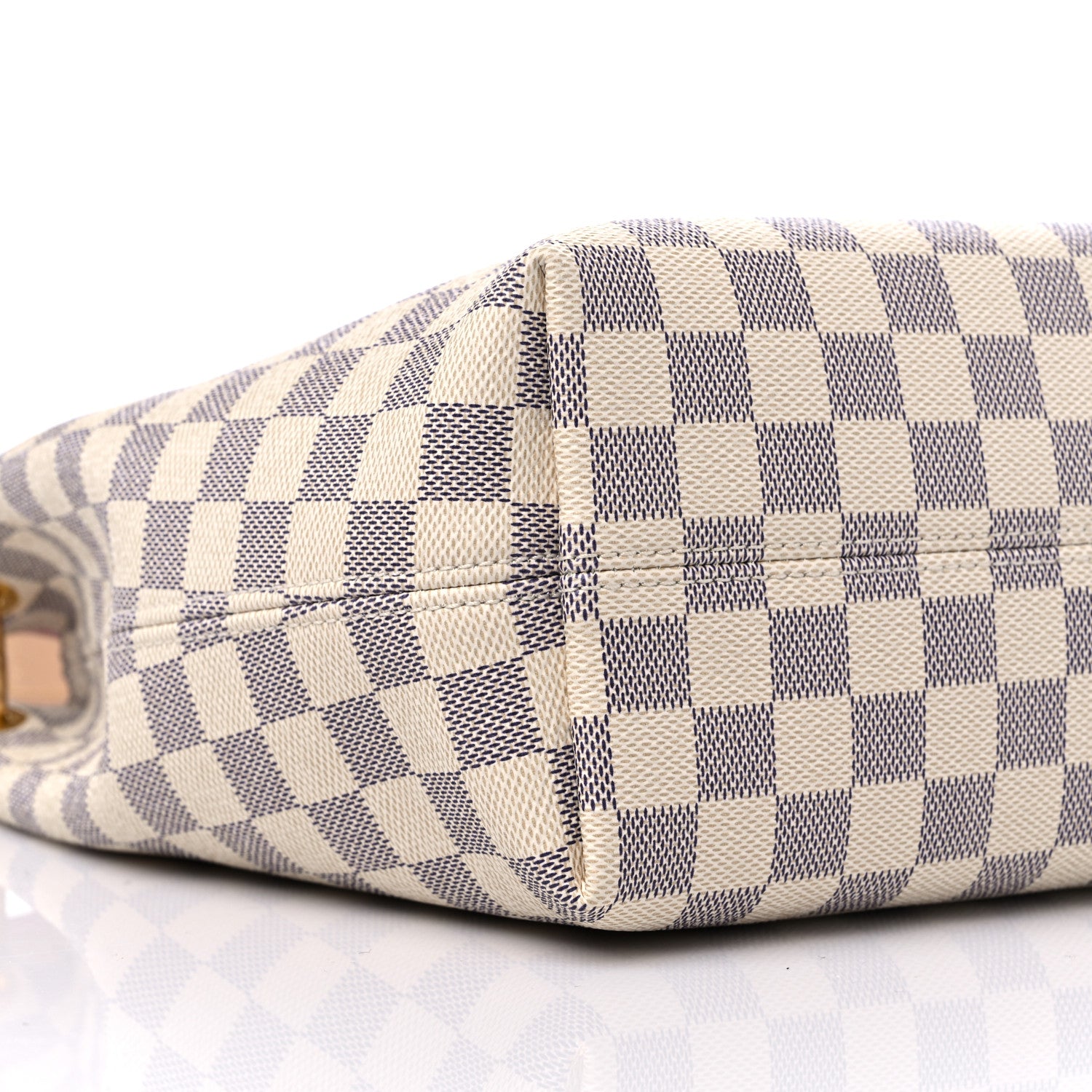 Louis Vuitton Damier Azur Graceful PM Rose Ballerine 8 of 11